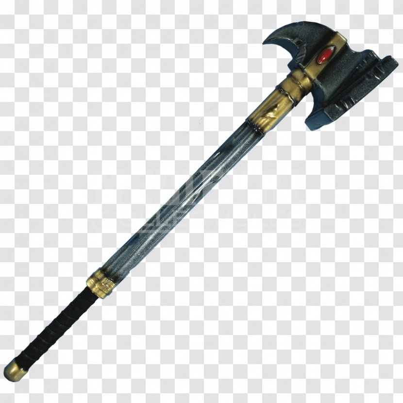 Warhammer 40,000 War Hammer Larp Axe Weapon Live Action Role-playing Game - Mace Transparent PNG