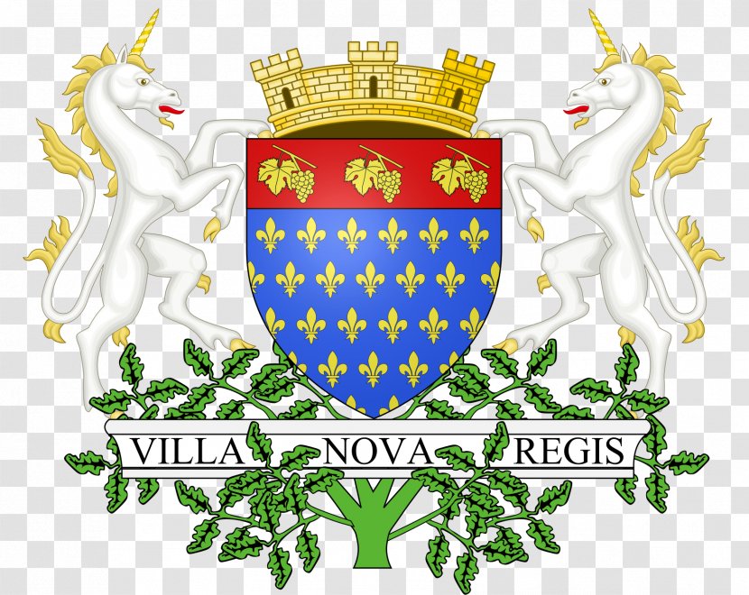 Villeneuve-le-Roi Paris Orly Airport Coat Of Arms Wikipedia - Azure - Couronne Roi Transparent PNG