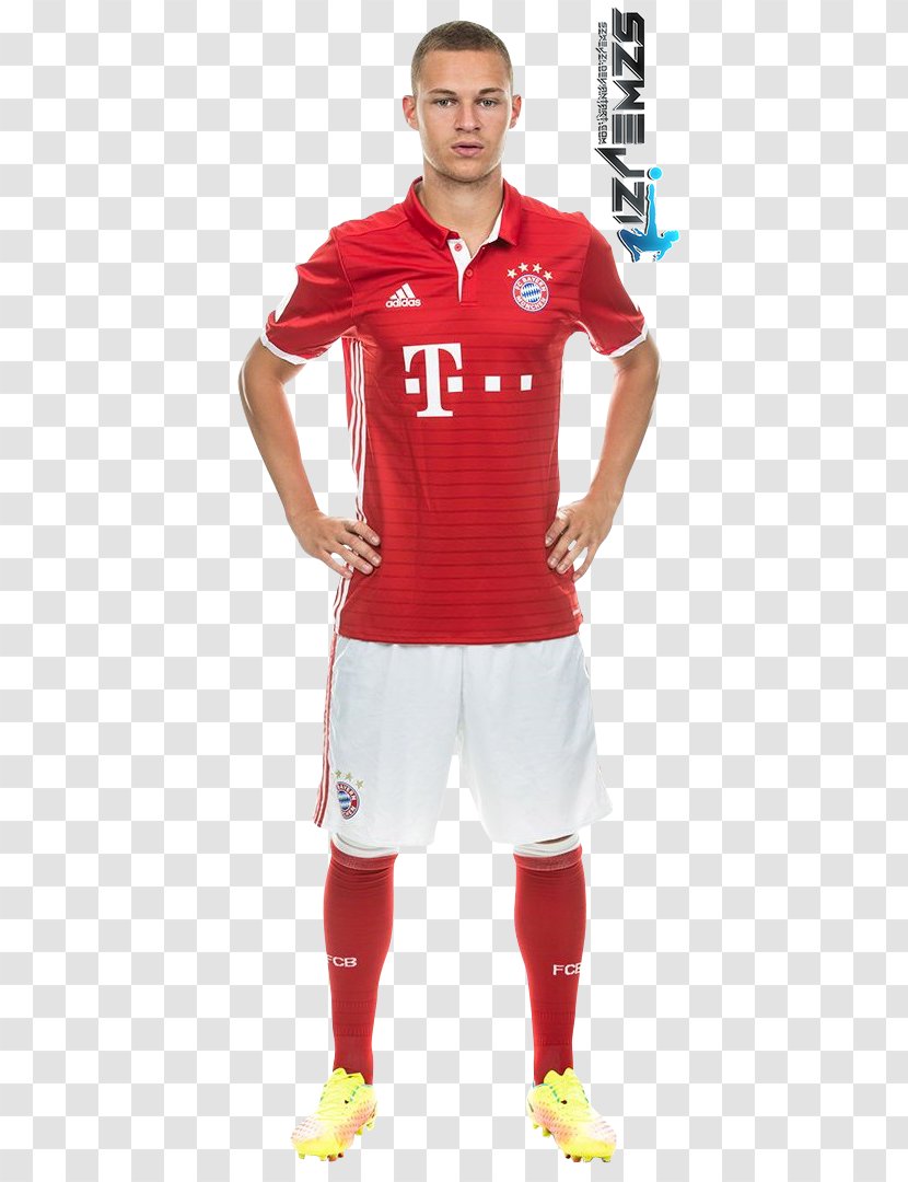Robert Lewandowski Jersey FC Bayern Munich 2017–18 UEFA Champions League Football Player - Joshua Kimmich Transparent PNG