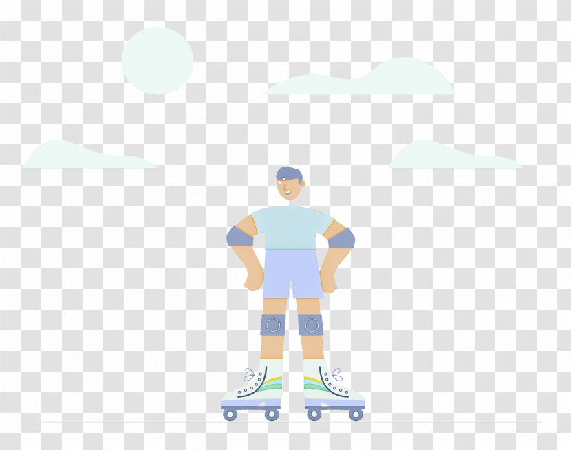 Roller Skating Sports Outdoor Transparent PNG