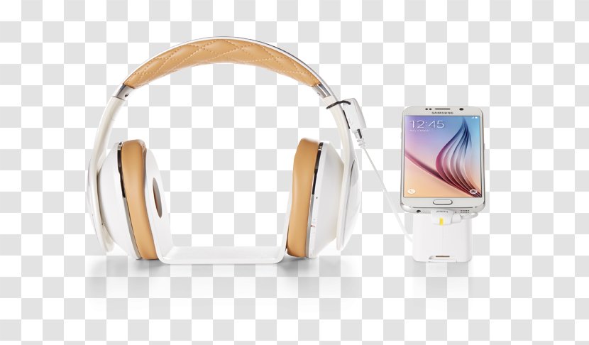Headphones Invue Security Retail Samsung Group - Handheld Devices - Merchandise Display Stand Transparent PNG
