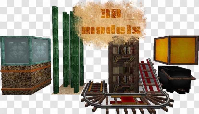 Minecraft 3d Computer Graphics Mod Redstone Lamp 3d Ladder Transparent Png