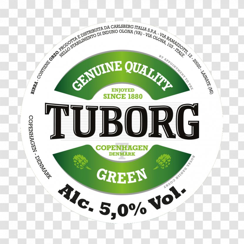 Brand Logo Tuborg Brewery Product Font - Label - Danish Cookies Transparent PNG