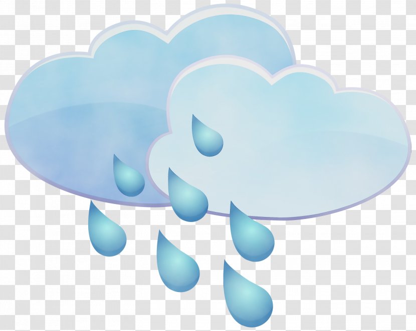 Rain Cloud - Meteorological Phenomenon Petal Transparent PNG