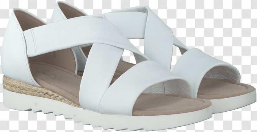 Slide Sandal Shoe - White Transparent PNG