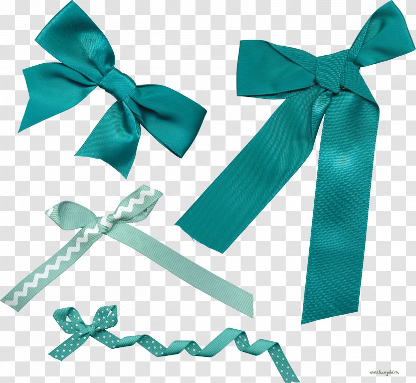 Ribbon Gift Blue Clip Art Transparent PNG