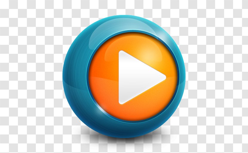 Orange Circle Font - Adobe Media Player - WMP Transparent PNG