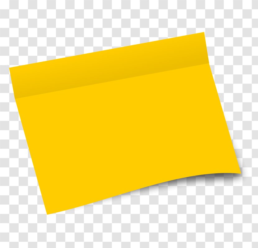 Post-it Note Paper Adhesive Tape Clip Art - Color - Post It Transparent PNG