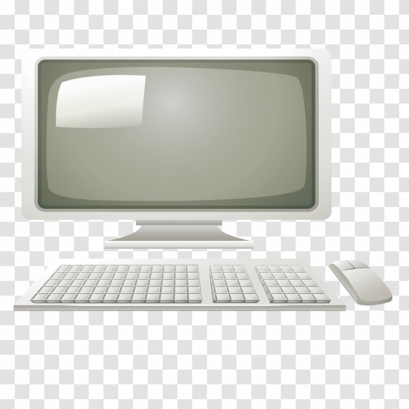 Computer Mouse Keyboard Laptop Monitor Euclidean Vector - LCD Transparent PNG