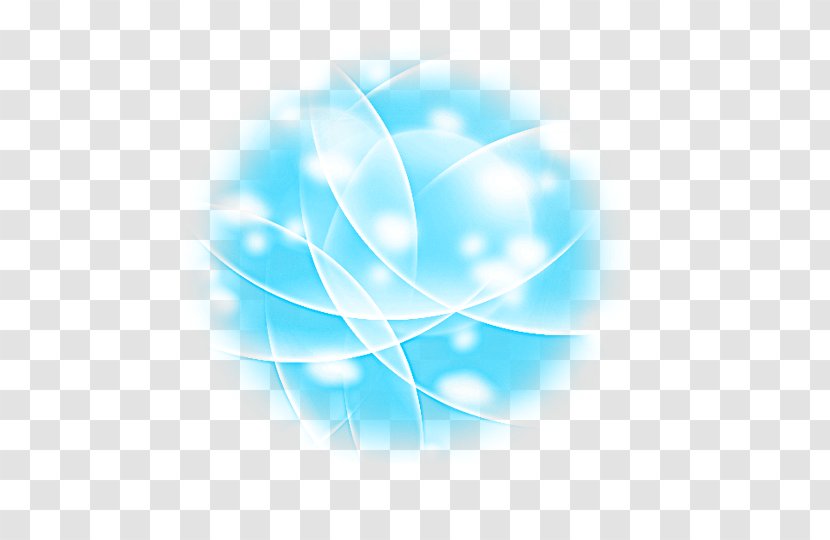 Desktop Wallpaper Drawing Computer Download - Blue - Point-like Light Effect Transparent PNG