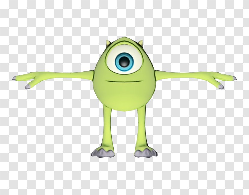 Disney Infinity Mike Wazowski James P. Sullivan Mater The Walt Company - Yellow - Cars Transparent PNG