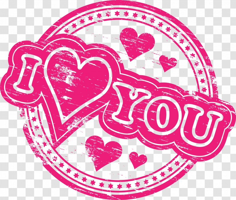 I Love You - Heart - Cartoon Transparent PNG