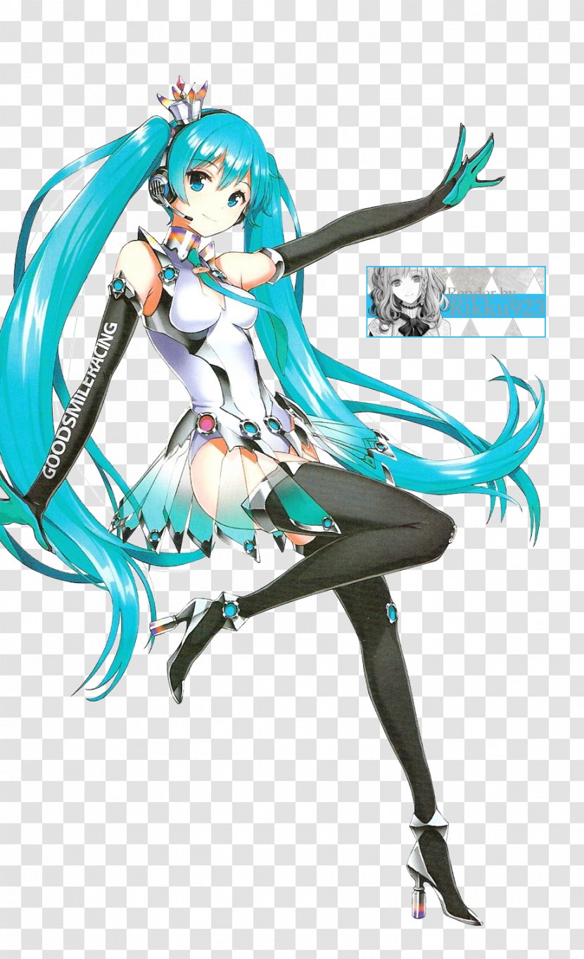 GOODSMILE RACING Hatsune Miku Good Smile Company Vocaloid Team Ukyo - Frame Transparent PNG