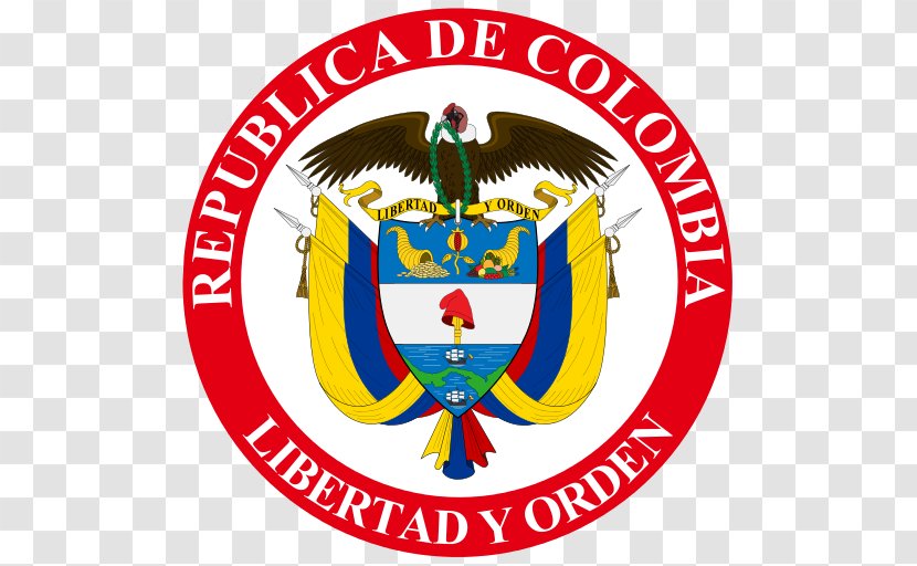 President Of Colombia Logo Coat Arms Flag - Badge - Emblem Transparent PNG