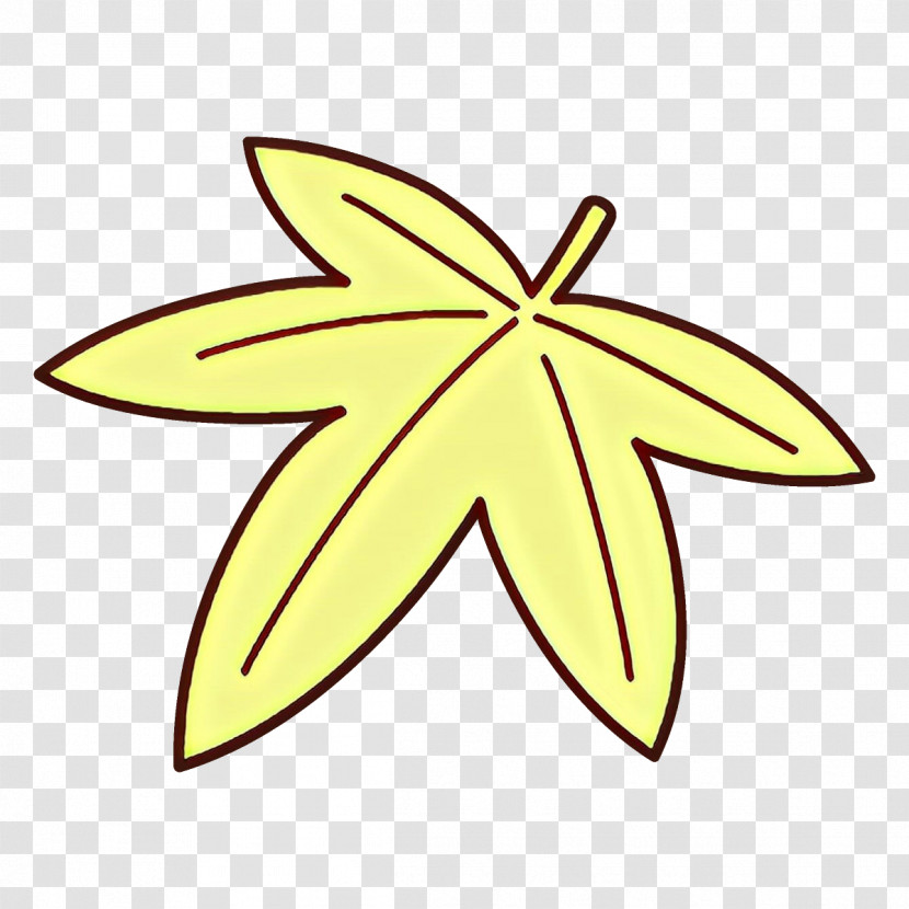 Yellow Leaf Plant Transparent PNG