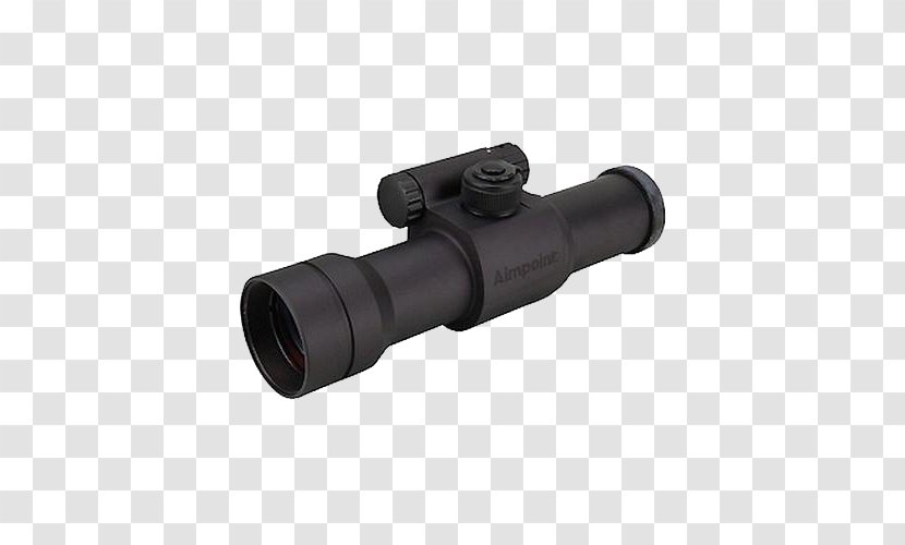 Monocular Aimpoint AB Reflector Sight 11417 9000SC 2 MOA DOT (with Rings) Optics - Heart - Sights Transparent PNG