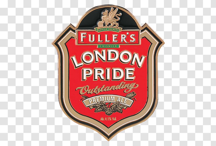 Fuller's Brewery London Pride Beer Cask Ale - Brewing Grains Malts Transparent PNG