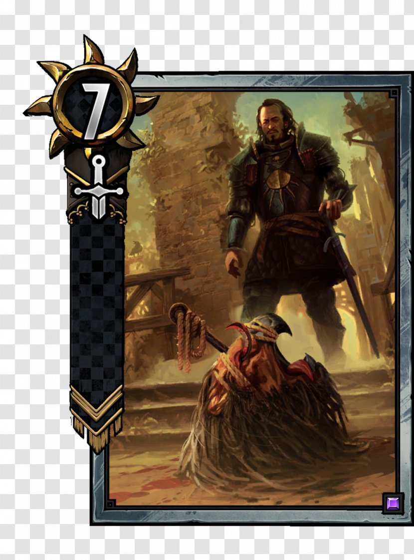 Gwent: The Witcher Card Game 3: Wild Hunt Art - Knight Transparent PNG