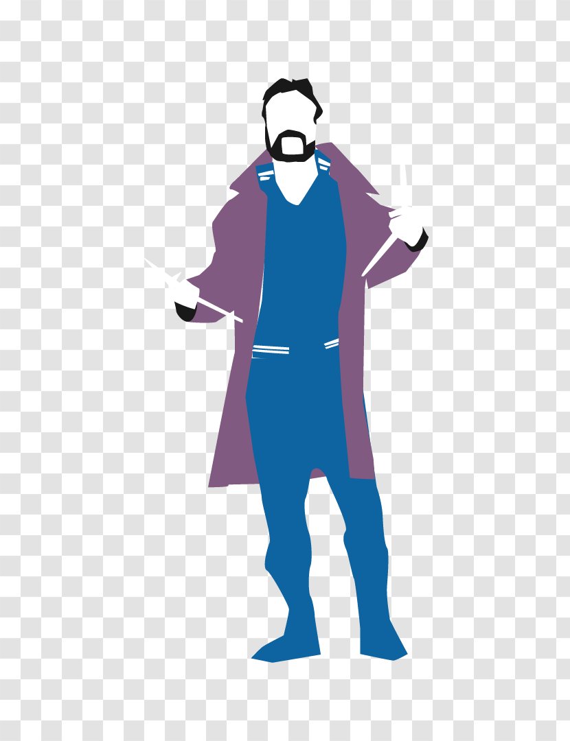 El Diablo Slipknot Harley Quinn Deadshot Joker - Electric Blue Transparent PNG