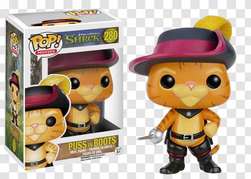 Puss In Boots Donkey Funko Lord Farquaad Action & Toy Figures Transparent PNG