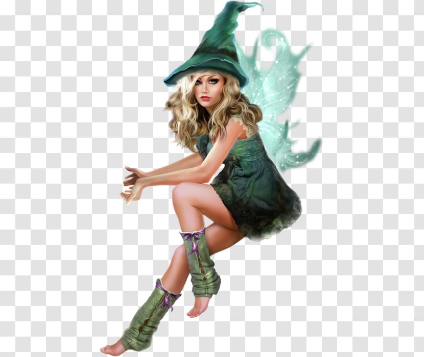 Witch Clip Art Jolie Sorcière Image - Halloween - Elven Princess Dress Transparent PNG