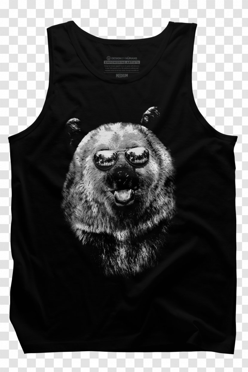 T-shirt Grizzly Bear Clothing Brown - Sleeve Transparent PNG
