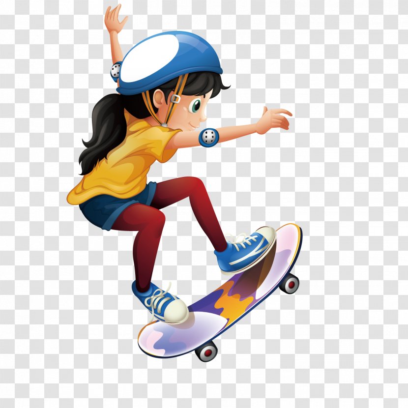 Skateboard Royalty-free Stock Photography Illustration - Extreme Sport - Cartoon Transparent PNG