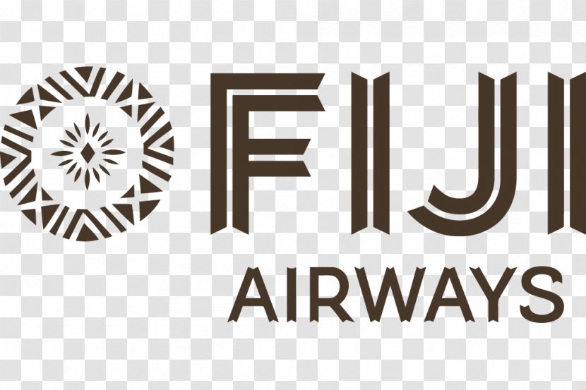 Nadi Logo Fiji Airways Link Airline - Black And White Transparent PNG