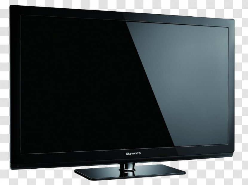 Television Set LED-backlit LCD Computer Monitor Output Device Liquid-crystal Display - Flat Panel - Hanging TV Transparent PNG
