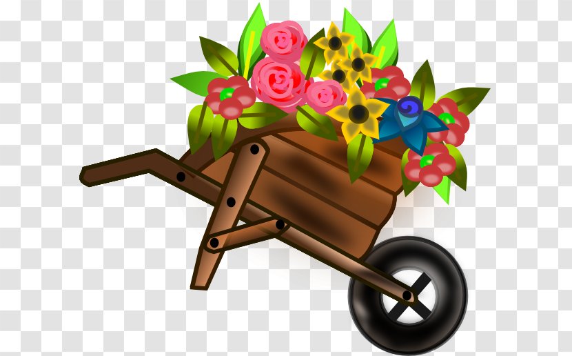 Wheelbarrow Race Flower Clip Art - Plant - Cliparts Transparent PNG