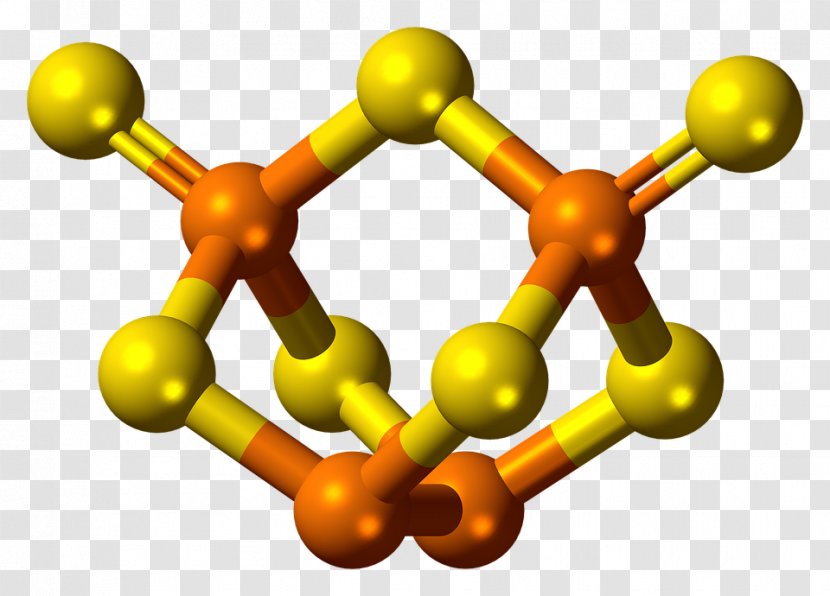 Phosphorus Pentasulfide Molecule Sulfide Tribromide - Color Ball Transparent PNG