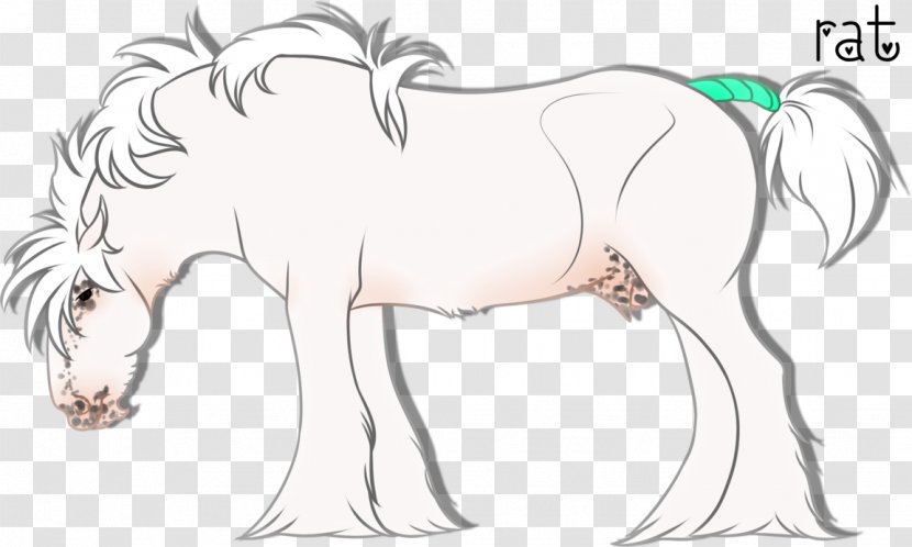 Mane Pony Mustang Pack Animal Clip Art - Cartoon Transparent PNG