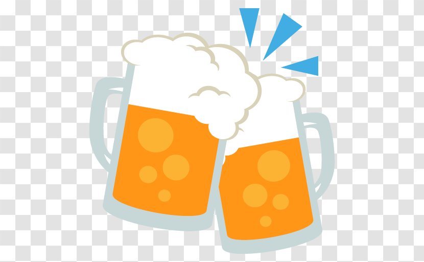 Beer Pong Emojipedia Drink - Orange - Emoji Transparent PNG