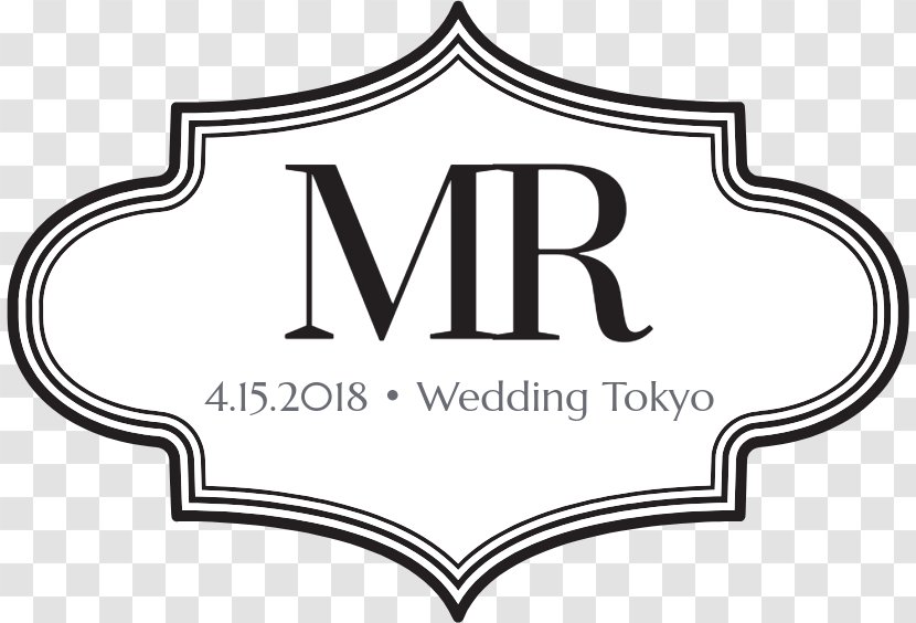 Logo Brand Font Line Black - Create Your Own Wedding Monogram Transparent PNG