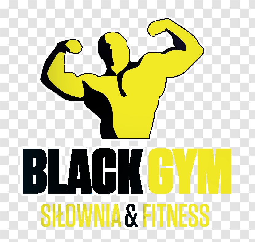 Siłownia Black Gym Fitness Centre Jerzego Rupniewskiego Przejdz Na Wyzszy Poziom - Sign - Logo Transparent PNG