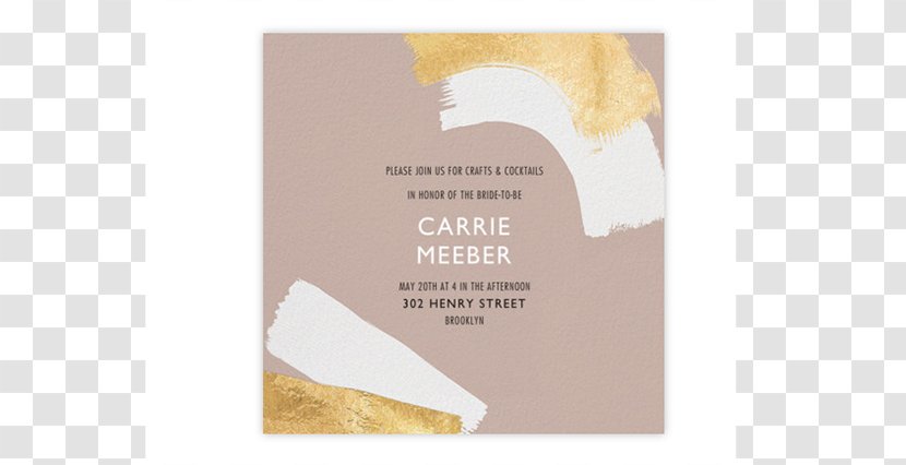 Wedding Invitation Paper Bride White - Online - Creative Card Transparent PNG