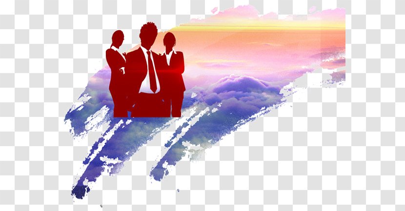 Poster Illustration - Frame - Business People Transparent PNG