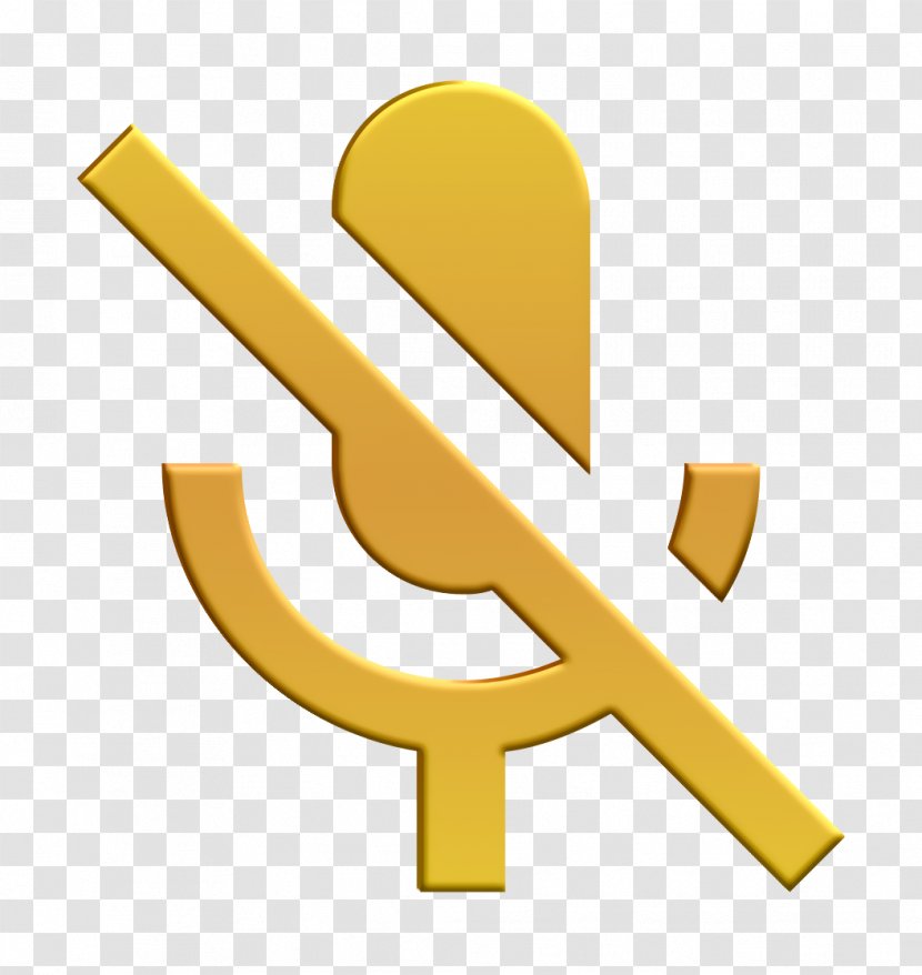 Mic Icon Off - Logo - Symbol Transparent PNG