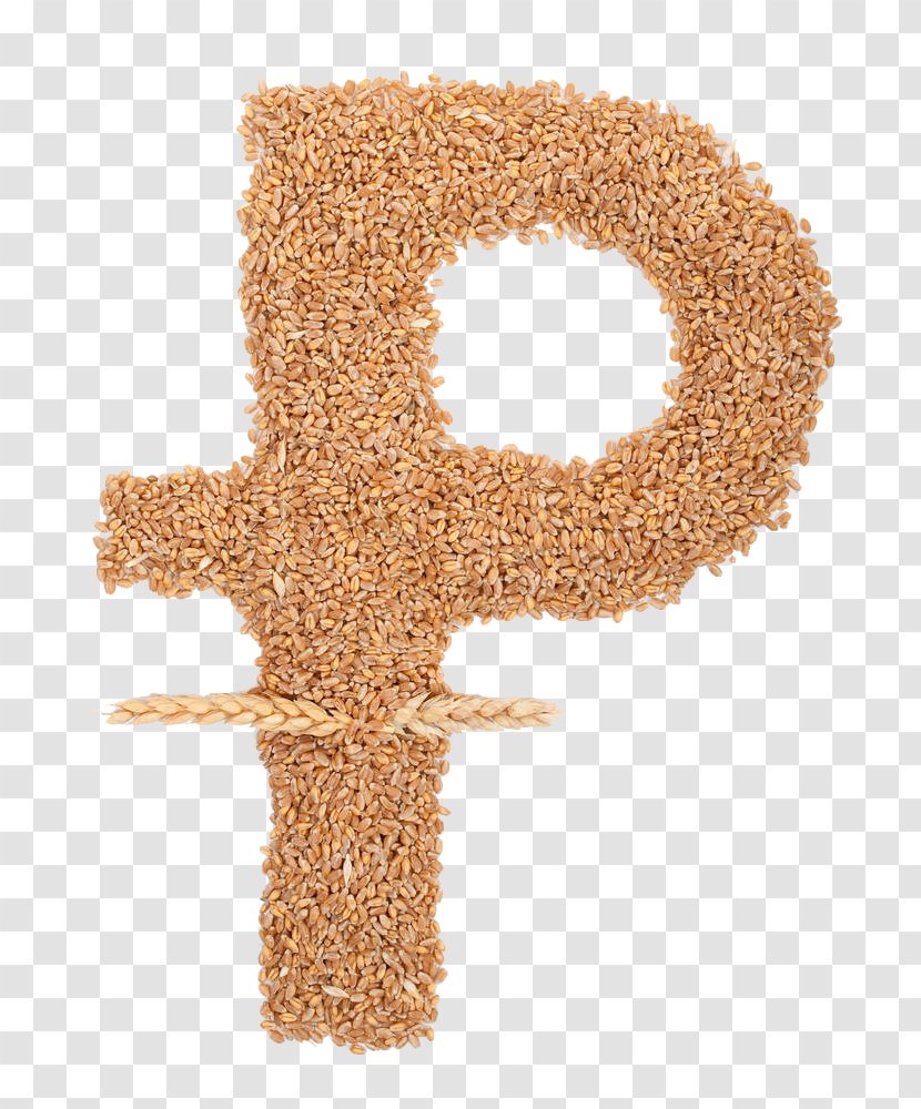 Wheat Letter Gratis - Money - P Letters Consisting Of Ears Transparent PNG