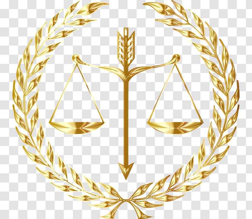 Lady Justice Coat Of Arms Measuring Scales Person - Grass Family - Seal Transparent PNG