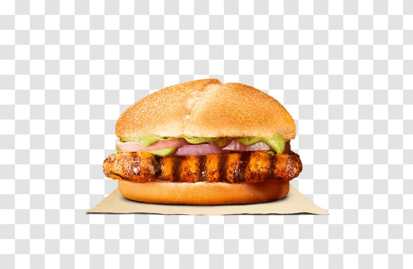 Hamburger Chicken Sandwich Whopper Tandoori Barbecue - Recipe - Burger King Transparent PNG