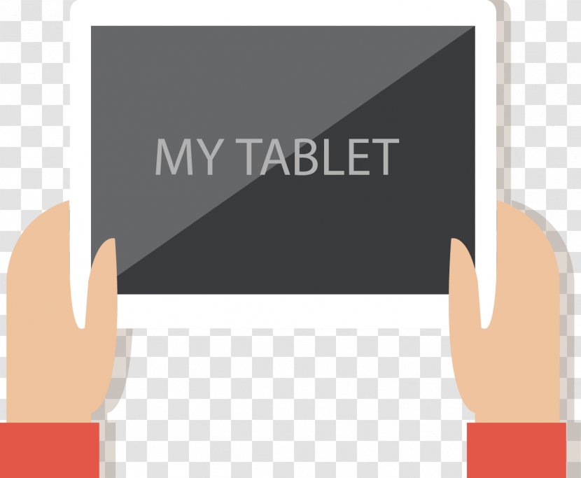 Microsoft Tablet PC Computer Mobile Phone - Hand Playing Transparent PNG