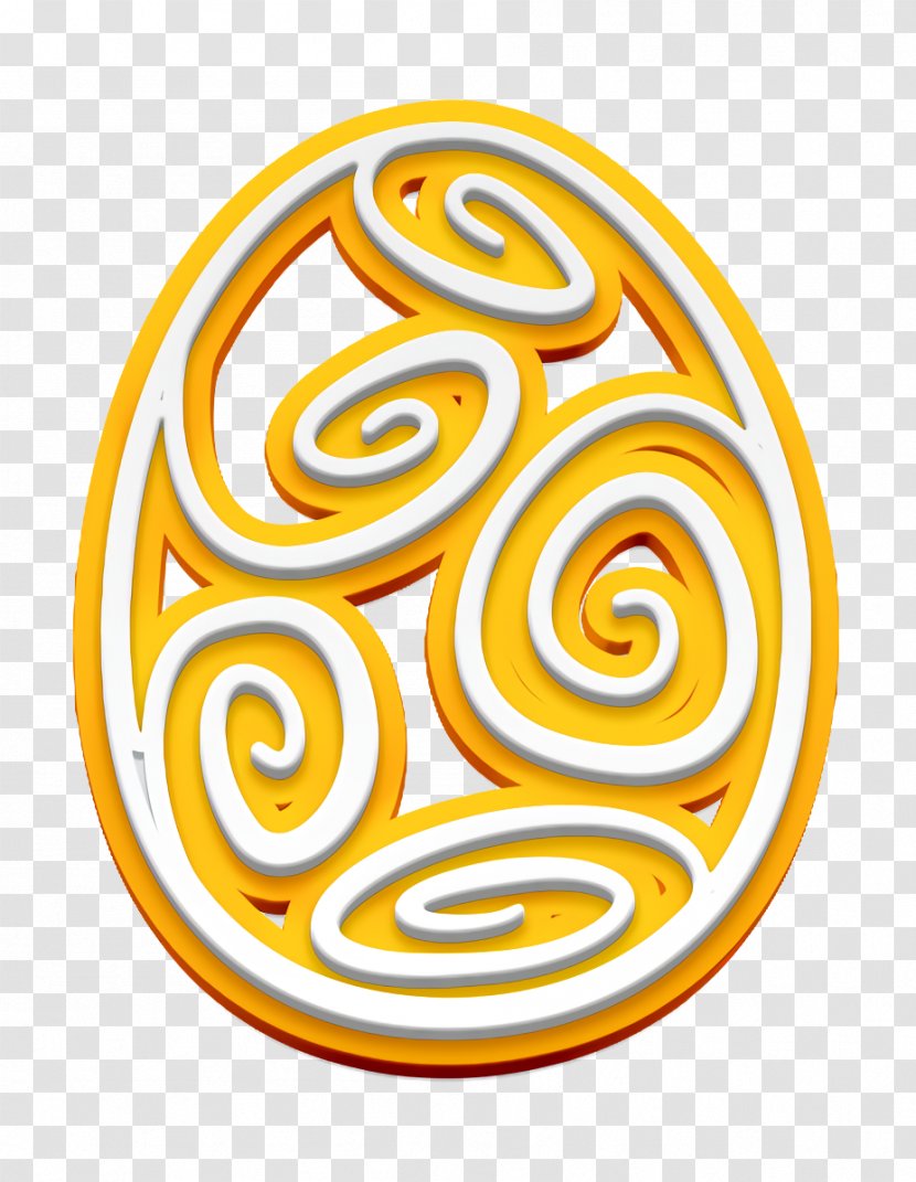 Decorated Icon Easter Easteregg - Masterpiece - Oval Symbol Transparent PNG