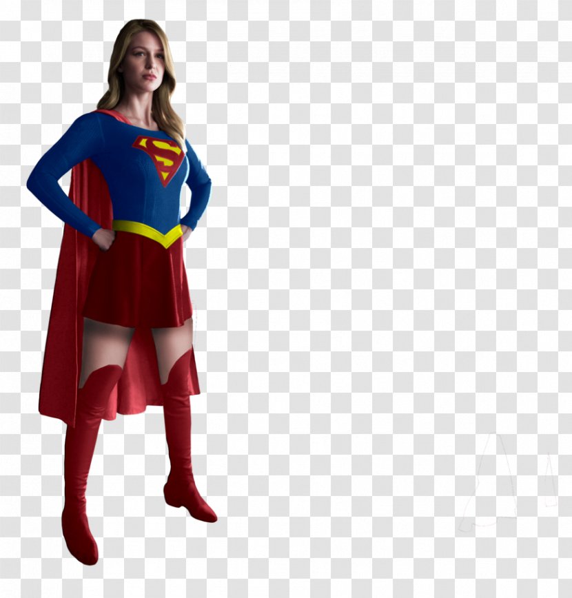 Supergirl Costume Cosplay Suit Adult - Flower Transparent PNG