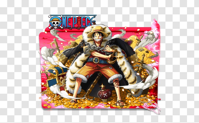 Monkey D. Luffy One Piece Treasure Cruise Roronoa Zoro Vinsmoke Sanji Nami - Silhouette - Icon Folder Transparent PNG