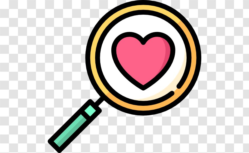 Computer Icons Encapsulated PostScript Clip Art - Magnifying Glass - Valentine's Vector Transparent PNG