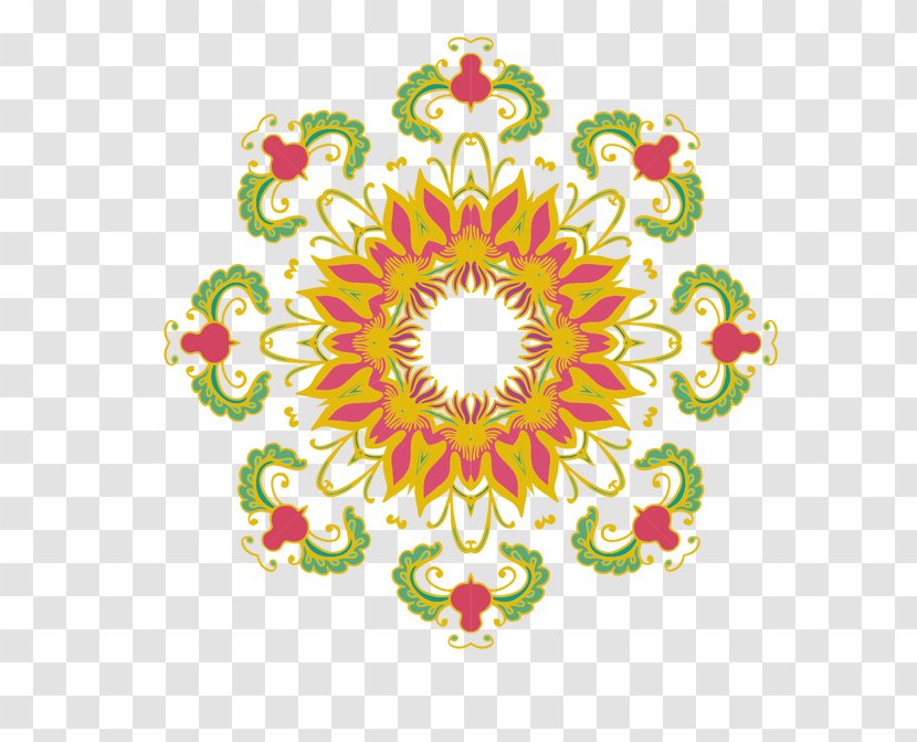 Mandala Ornament Meditation Tapestry Illustration - Round Nation Phoenix Patterns Transparent PNG