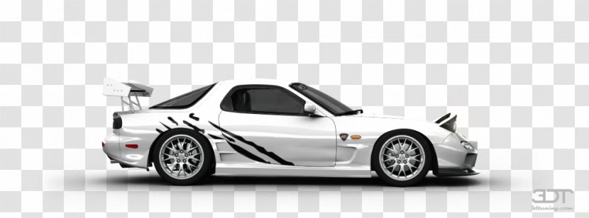 Bumper City Car Compact Automotive Design - Mazda RX-7 Transparent PNG