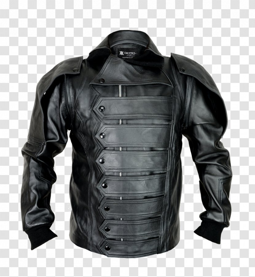 Leather Jacket Motorcycle Outerwear Sleeve Clothing Transparent PNG