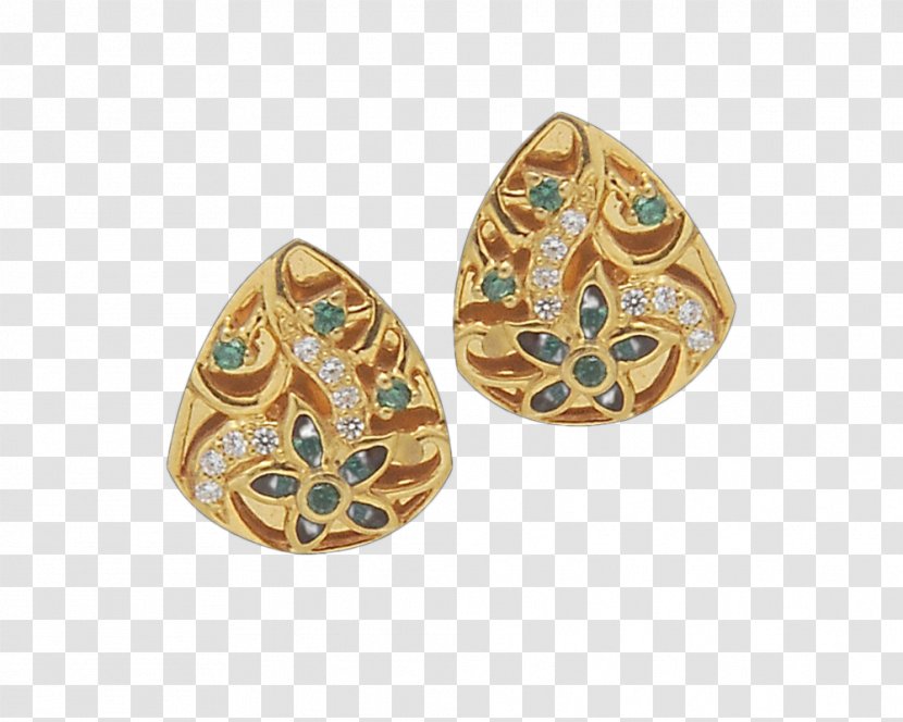 Earring Gemstone Gold Jewellery - Sea Transparent PNG